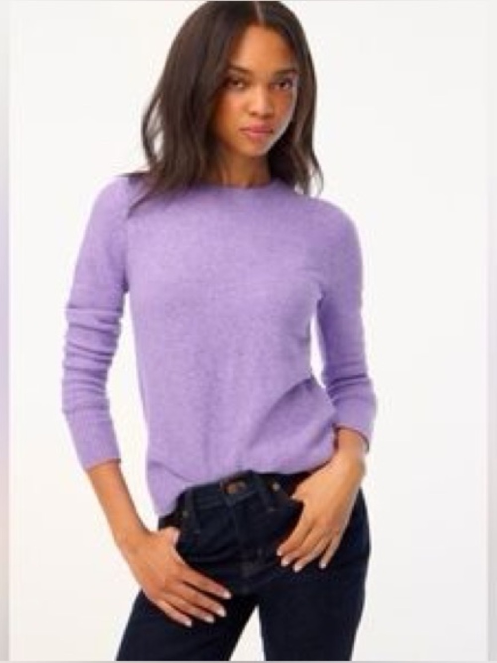 J. Crew Teddie crewneck sweater